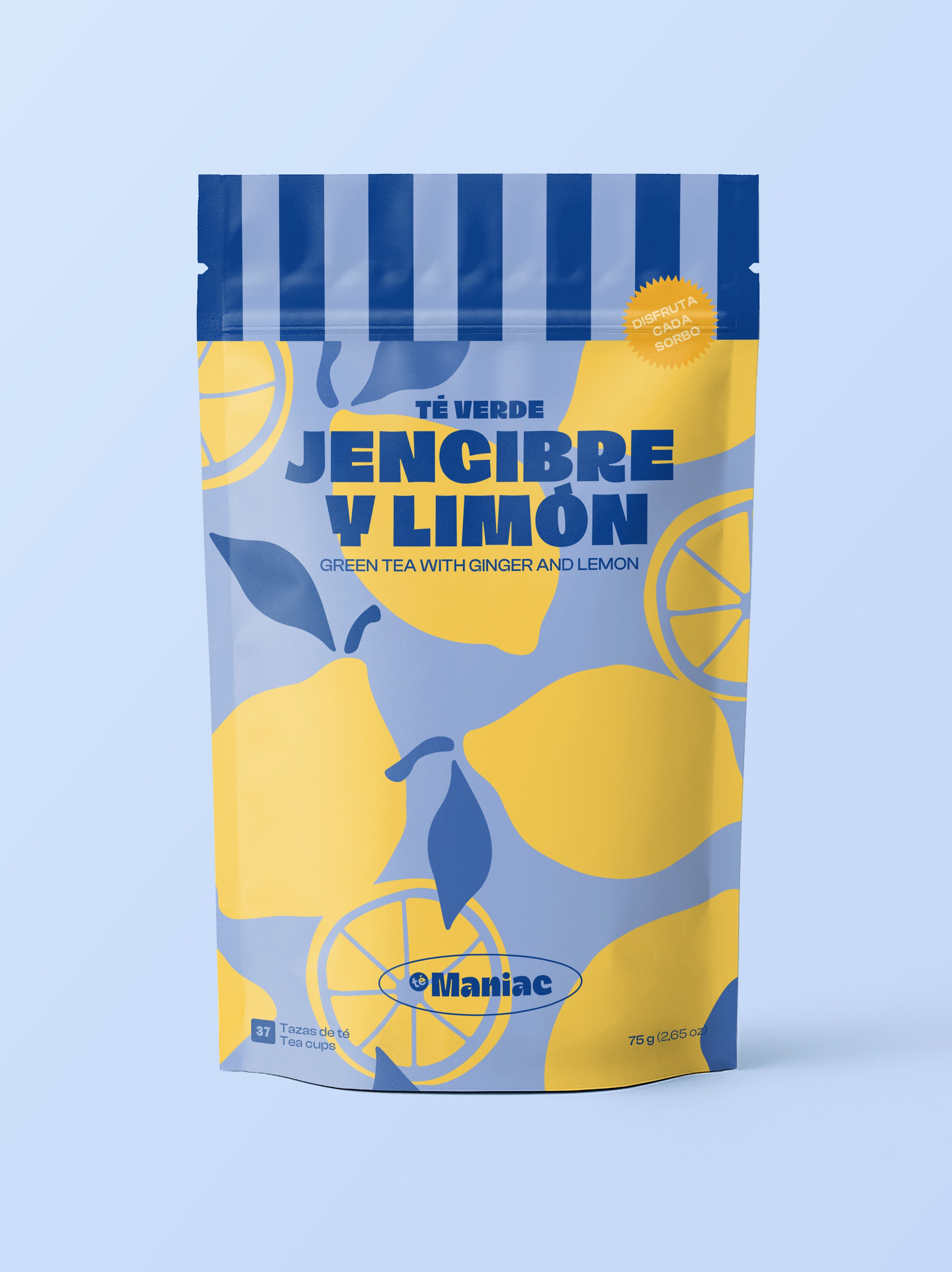 Thé vert, gingembre et citron