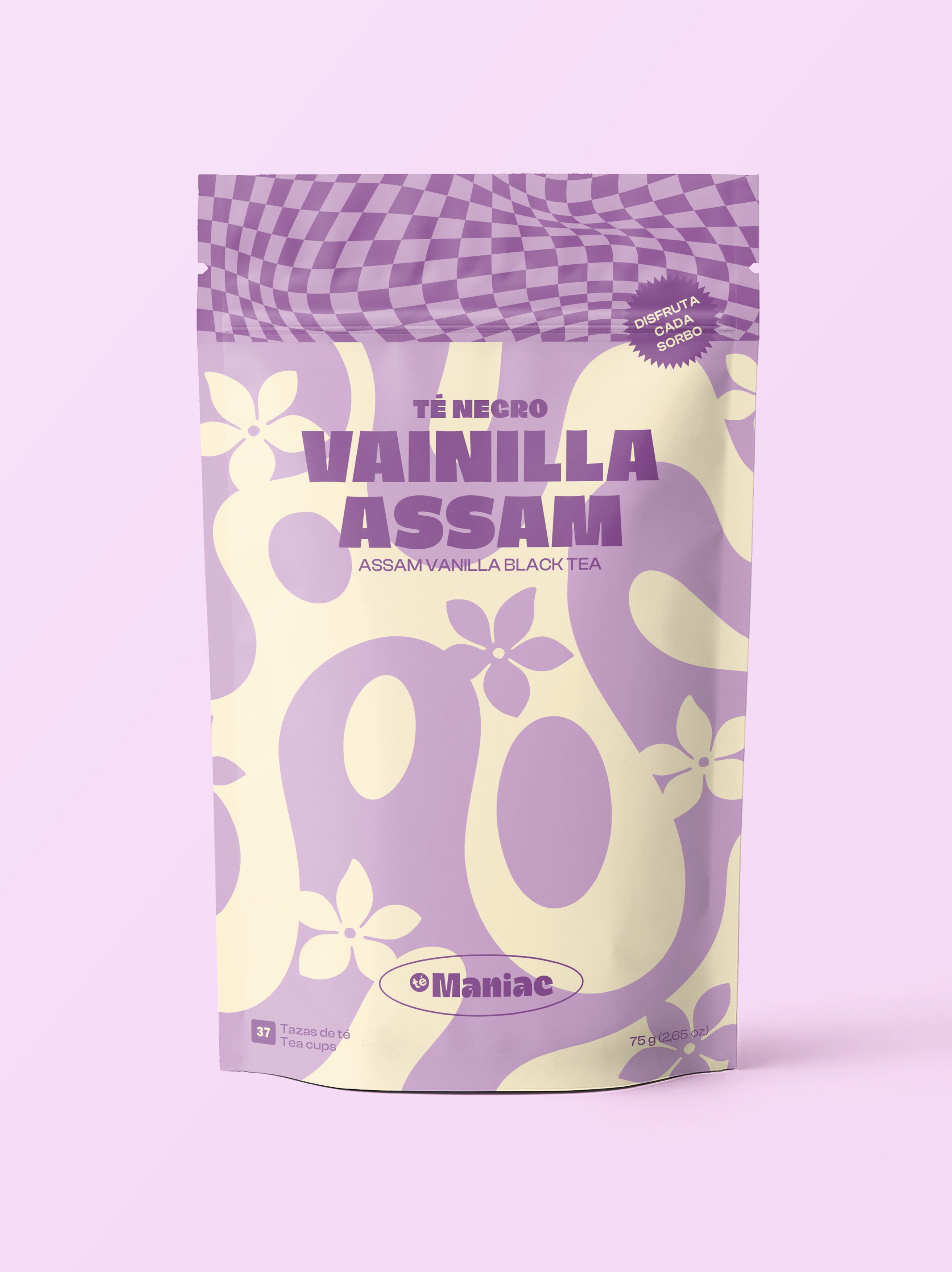 Thé noir à la vanille d'Assam